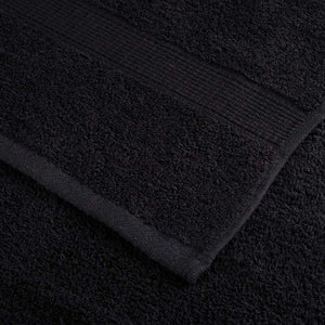 Πετσέτα Επισκεπτών SOLUND 50 pcs Μαύρο 30 x 50 cm 550 gsm - Pakobazaar