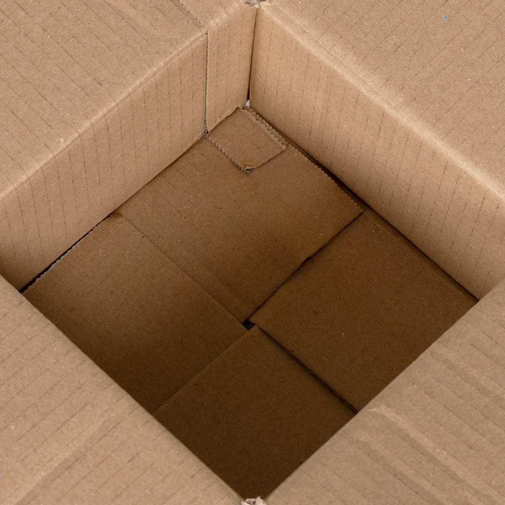 Πτυσσόμενο Κουτί 50 pcs Φυσικό 15 x 15 x 8 εκ. Χαρτόνι