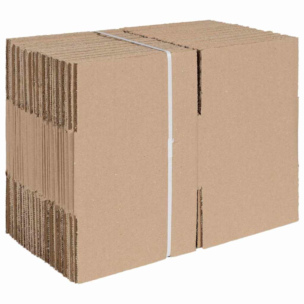 Πτυσσόμενο Κουτί 50 pcs Φυσικό 15 x 15 x 8 εκ. Χαρτόνι