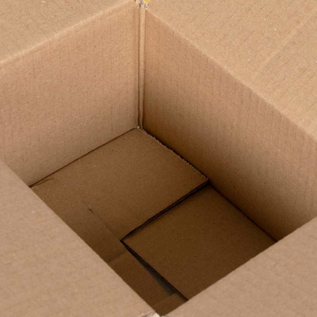 Πτυσσόμενο Κουτί 50 pcs Φυσικό 20 x 15 x 10 εκ. Χαρτόνι