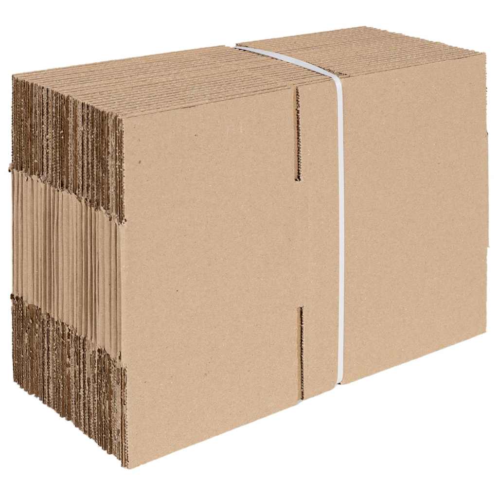 Πτυσσόμενο Κουτί 50 pcs Φυσικό 20 x 15 x 10 εκ. Χαρτόνι