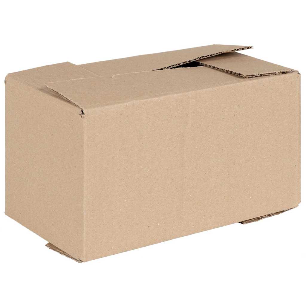 Πτυσσόμενο Κουτί 50 pcs Φυσικό 24 x 13 x 13 εκ. Χαρτόνι