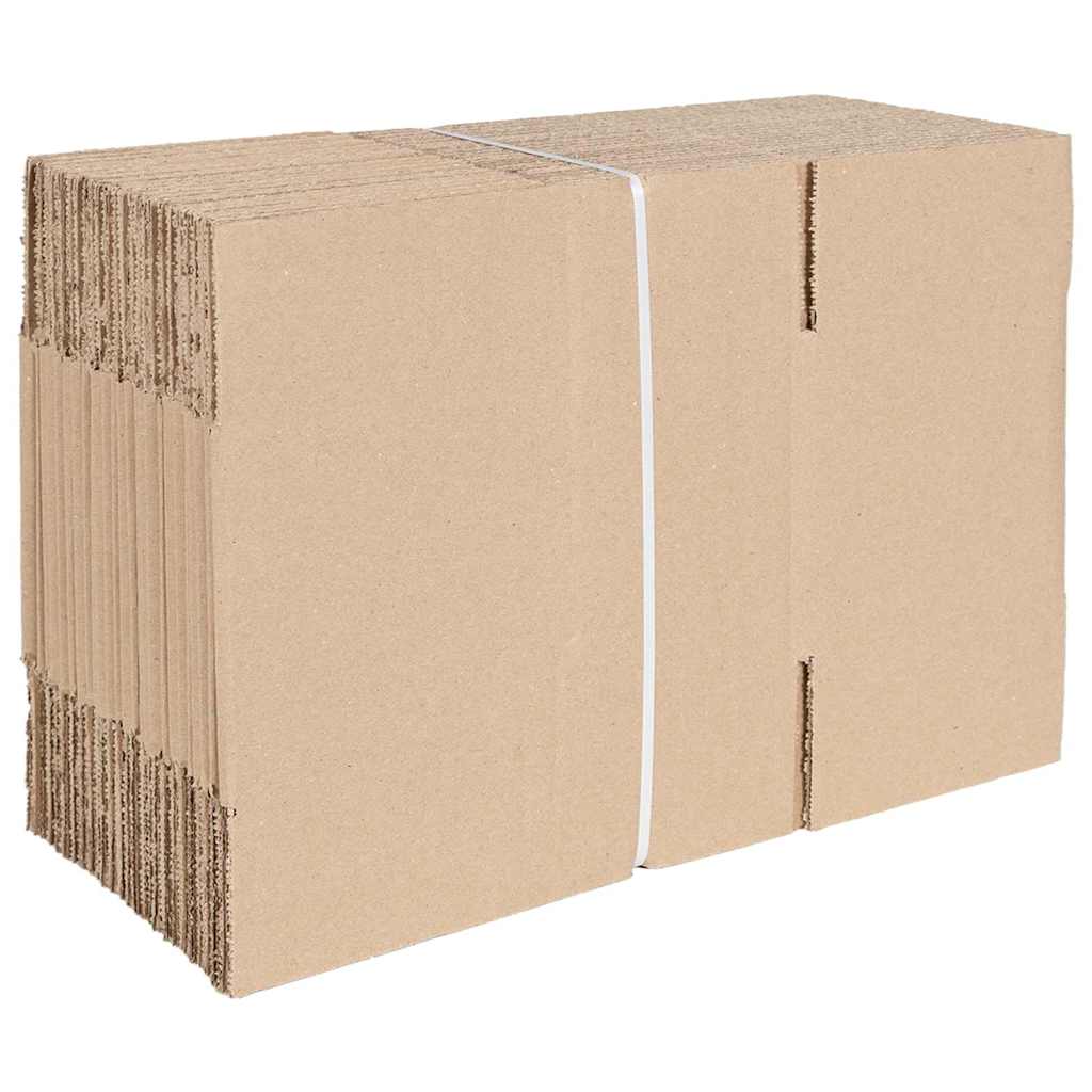 Πτυσσόμενο Κουτί 50 pcs Φυσικό 24 x 13 x 13 εκ. Χαρτόνι