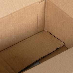 Πτυσσόμενο Κουτί 50 pcs Φυσικό 25 x 17,5 x 10 εκ. Χαρτόνι - Pakobazaar