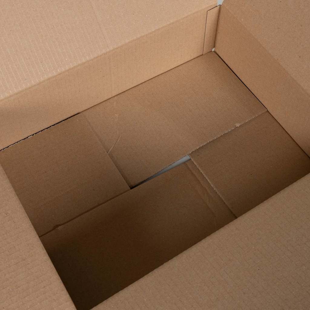 Πτυσσόμενο Κουτί 50 pcs Φυσικό 40 x 30 x 10 εκ. Χαρτόνι