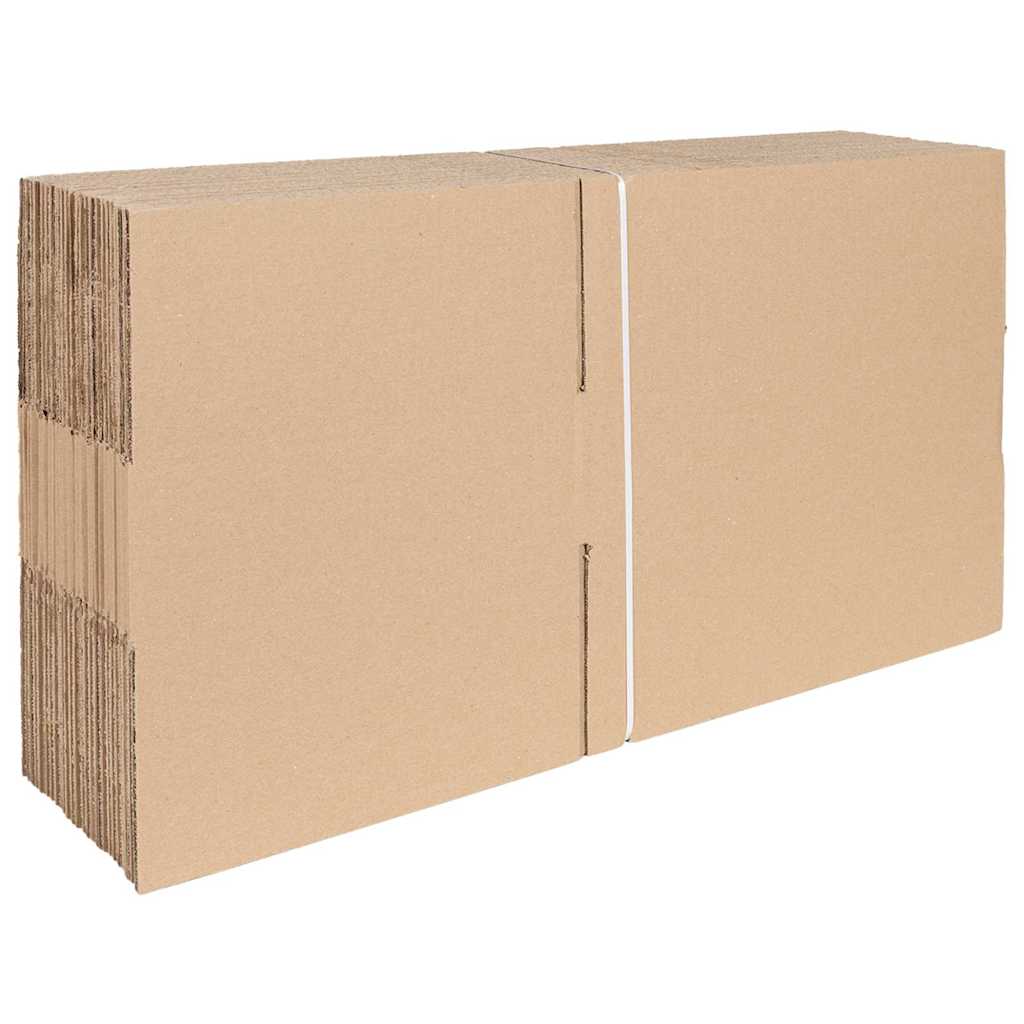 Πτυσσόμενο Κουτί 50 pcs Φυσικό 40 x 30 x 10 εκ. Χαρτόνι