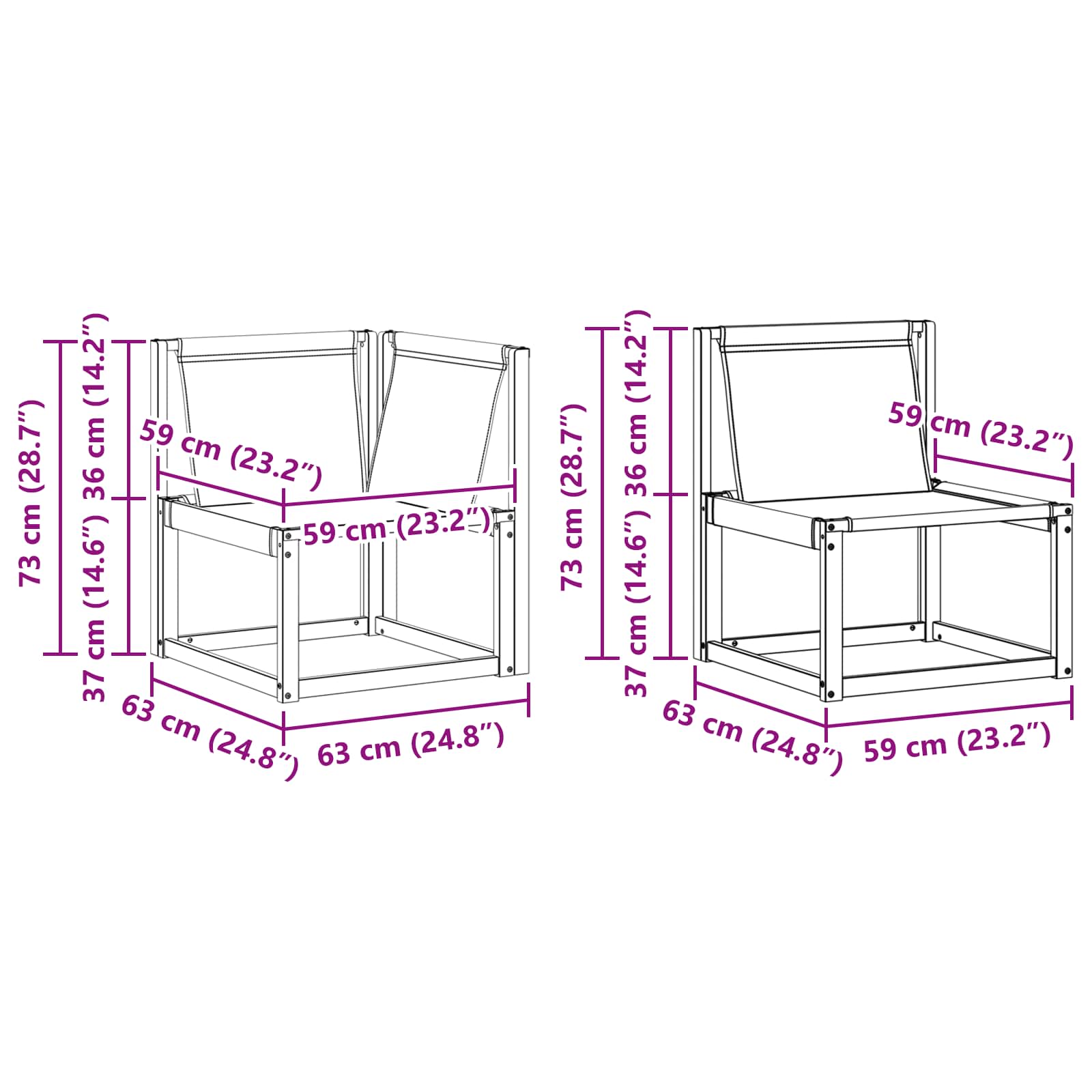 Σειρά Καναπέ Εξωτερικού με μαξιλάρι 9 pcs Φυσικό και Κρέμα - Pakobazaar