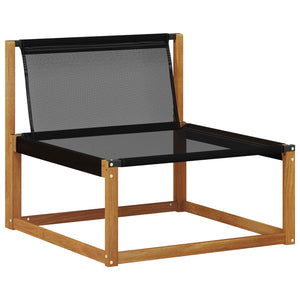 Σειρά Καναπέ Εξωτερικού με μαξιλάρι 4 pcs Φυσικό και Κρέμα - Pakobazaar
