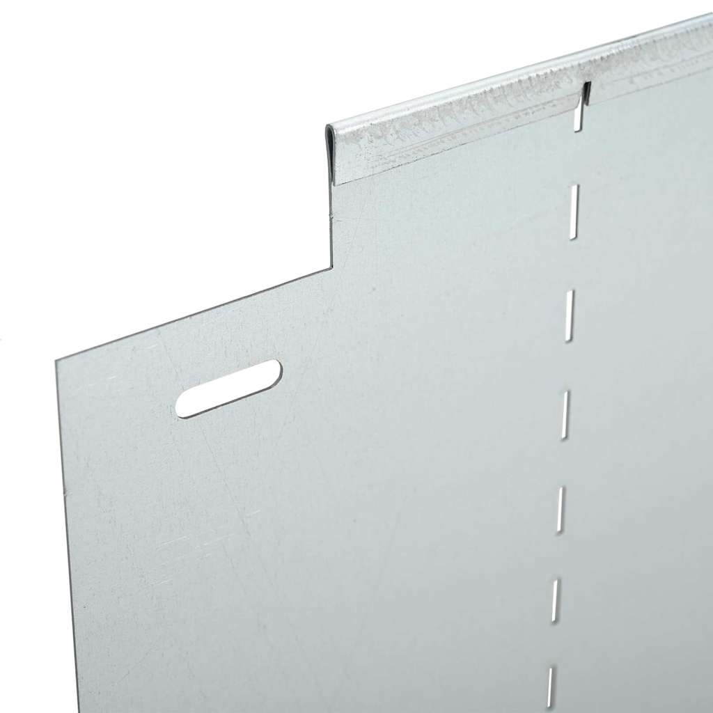 Περιγράμματα γκαζόν 30 pcs Ασημί 100 x 25 x 0,07 εκ.