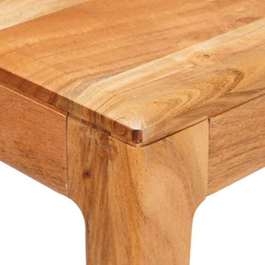 Τραπεζαρία Καφέ 110 x 55 x 76 cm Στερεό Ξύλο Ακακίας - Pakobazaar