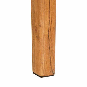 Τραπεζαρία Καφέ 110 x 55 x 76 cm Στερεό Ξύλο Ακακίας - Pakobazaar