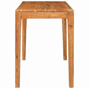Τραπεζαρία Καφέ 110 x 55 x 76 cm Στερεό Ξύλο Ακακίας - Pakobazaar