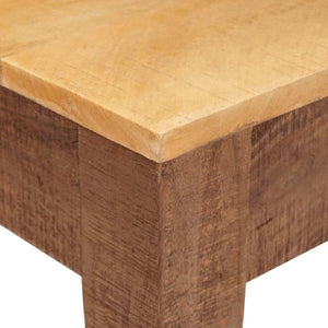 Τραπεζάκι σαλονιού Καφέ 110 x 55 x 40 cm Στερεό ξύλο μάνγκο - Pakobazaar