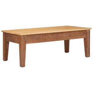 Τραπεζάκι σαλονιού Καφέ 110 x 55 x 40 cm Στερεό ξύλο μάνγκο - Pakobazaar