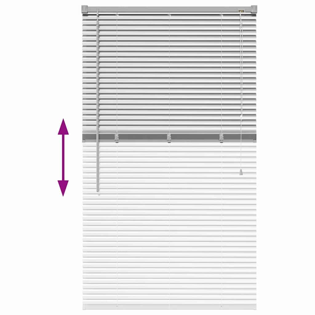 Βενετσιάνικες Ρόδες Ασημί 130 x 80 εκ Αλουμίνιο - Pakobazaar