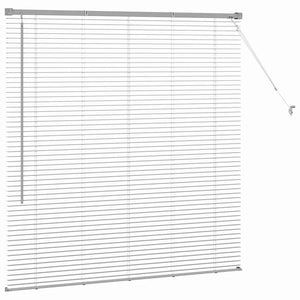 Βενετσιάνικες Ρόδες Ασημί 130 x 130 cm Αλουμίνιο - Pakobazaar