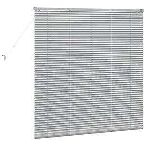 Βενετσιάνικες Ρόδες Ασημί 130 x 130 cm Αλουμίνιο - Pakobazaar