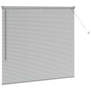Βενετσιάνικες Ρόδες Ασημί 130 x 150 cm Αλουμίνιο - Pakobazaar