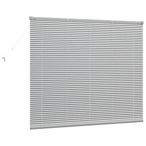 Βενετσιάνικες Ρόδες Ασημί 130 x 160 εκ Αλουμίνιο - Pakobazaar