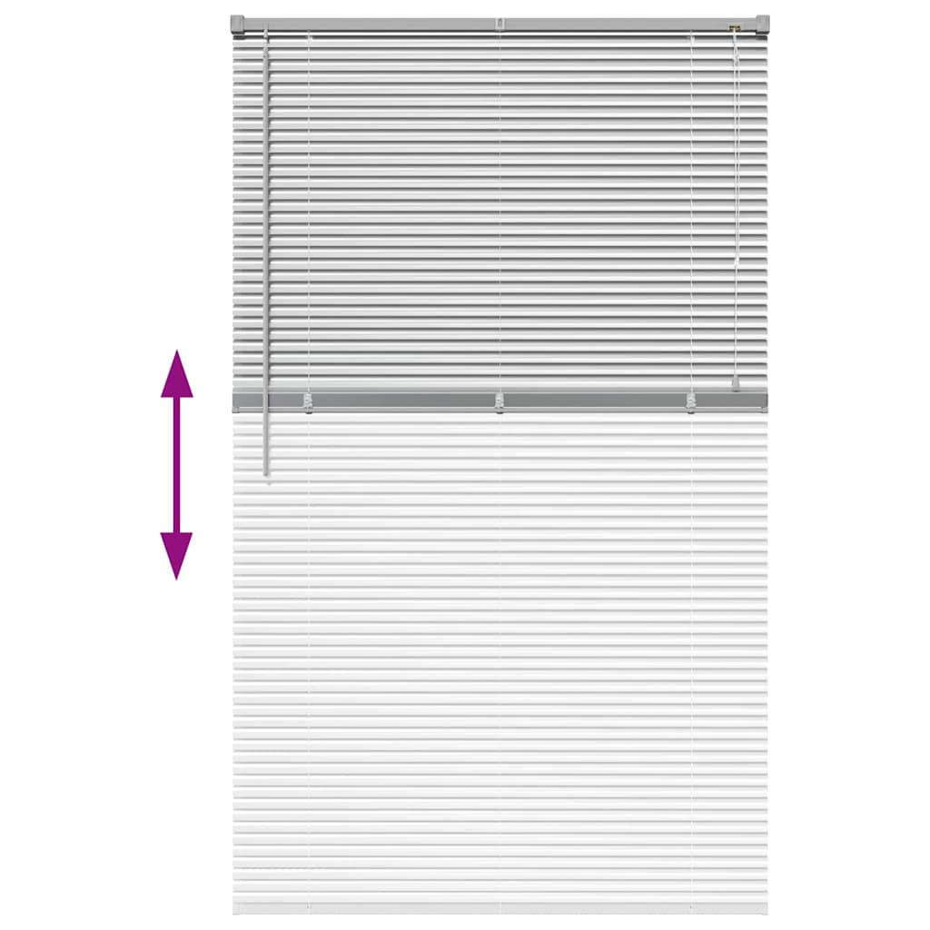 Βενετσιάνικες Ρόδες Ασημί 175 x 105 εκ Αλουμίνιο - Pakobazaar