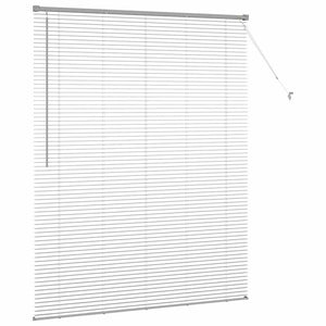Βενετσιάνικες Ρόδες Ασημί 175 x 140 εκ. Αλουμίνιο - Pakobazaar