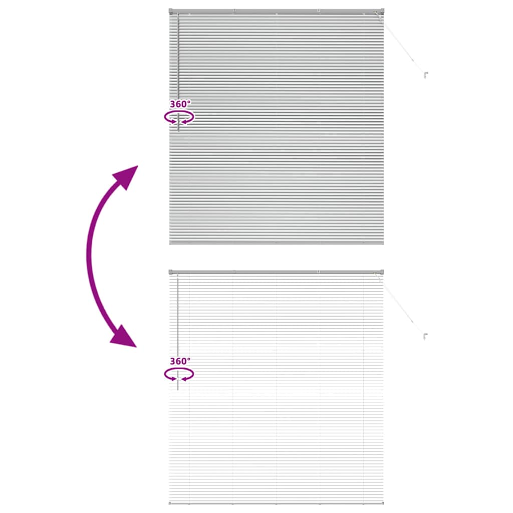 Βενετσιάνικες Ρόδες Ασημί 175 x 155 εκ Αλουμίνιο - Pakobazaar