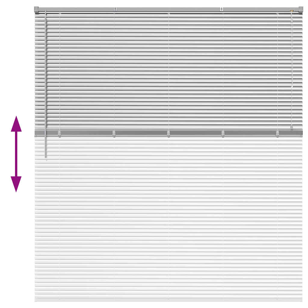 Βενετσιάνικες Ρόδες Ασημί 175 x 155 εκ Αλουμίνιο - Pakobazaar