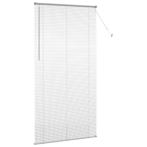 Βενετσιάνικες Ρόδες Ασημί 220 x 110 cm Αλουμίνιο - Pakobazaar