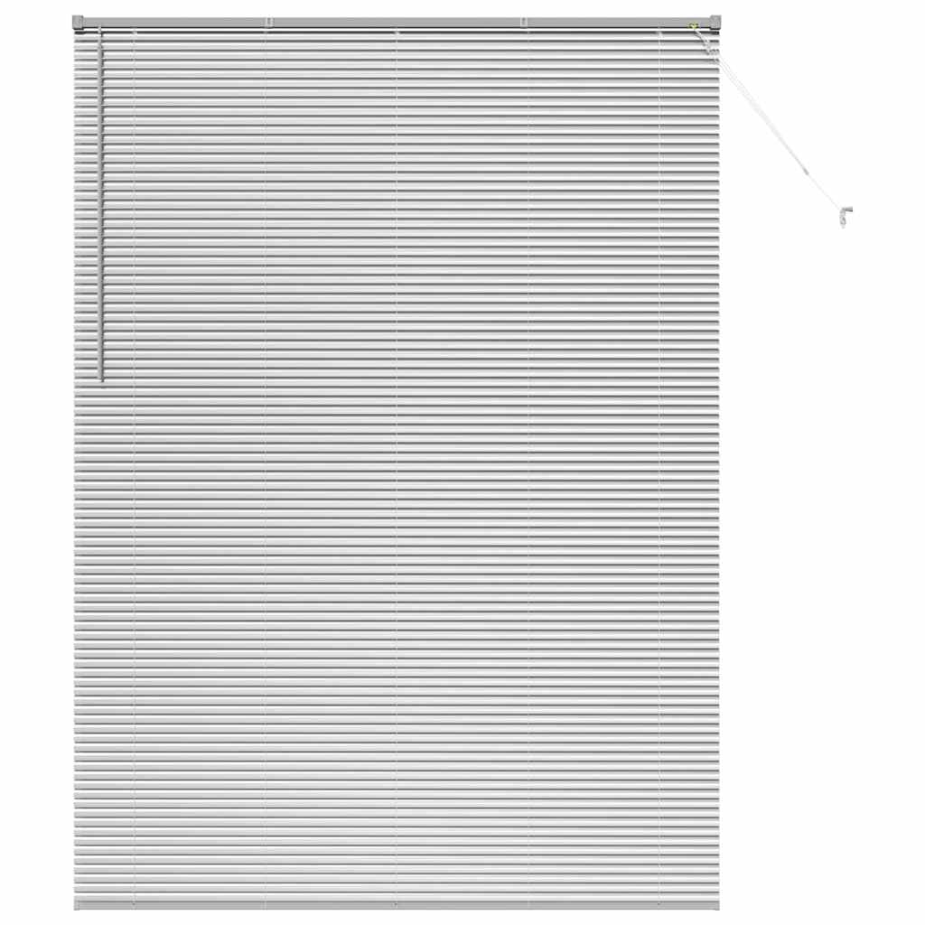 Βενετσιάνικες Ρόδες Ασημί 220 x 160 εκ Αλουμίνιο - Pakobazaar