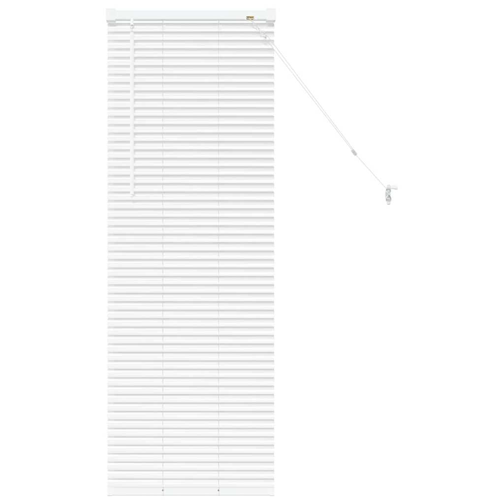 Βενετσιάνικες Ρόδες Λευκό 130 x 50 εκ Αλουμίνιο - Pakobazaar