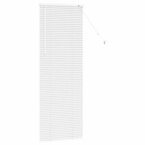 Βενετσιάνικες Ρόδες Λευκό 175 x 60 εκ Αλουμίνιο - Pakobazaar