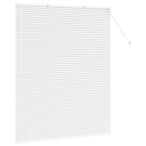 Βενετσιάνικες Ρόδες Λευκό 175 x 145 εκ Αλουμίνιο - Pakobazaar