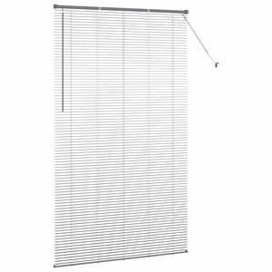 Βενετσιάνικες Ρόδες Σκούρο Γκρι 220 x 125 εκ Αλουμίνιο - Pakobazaar