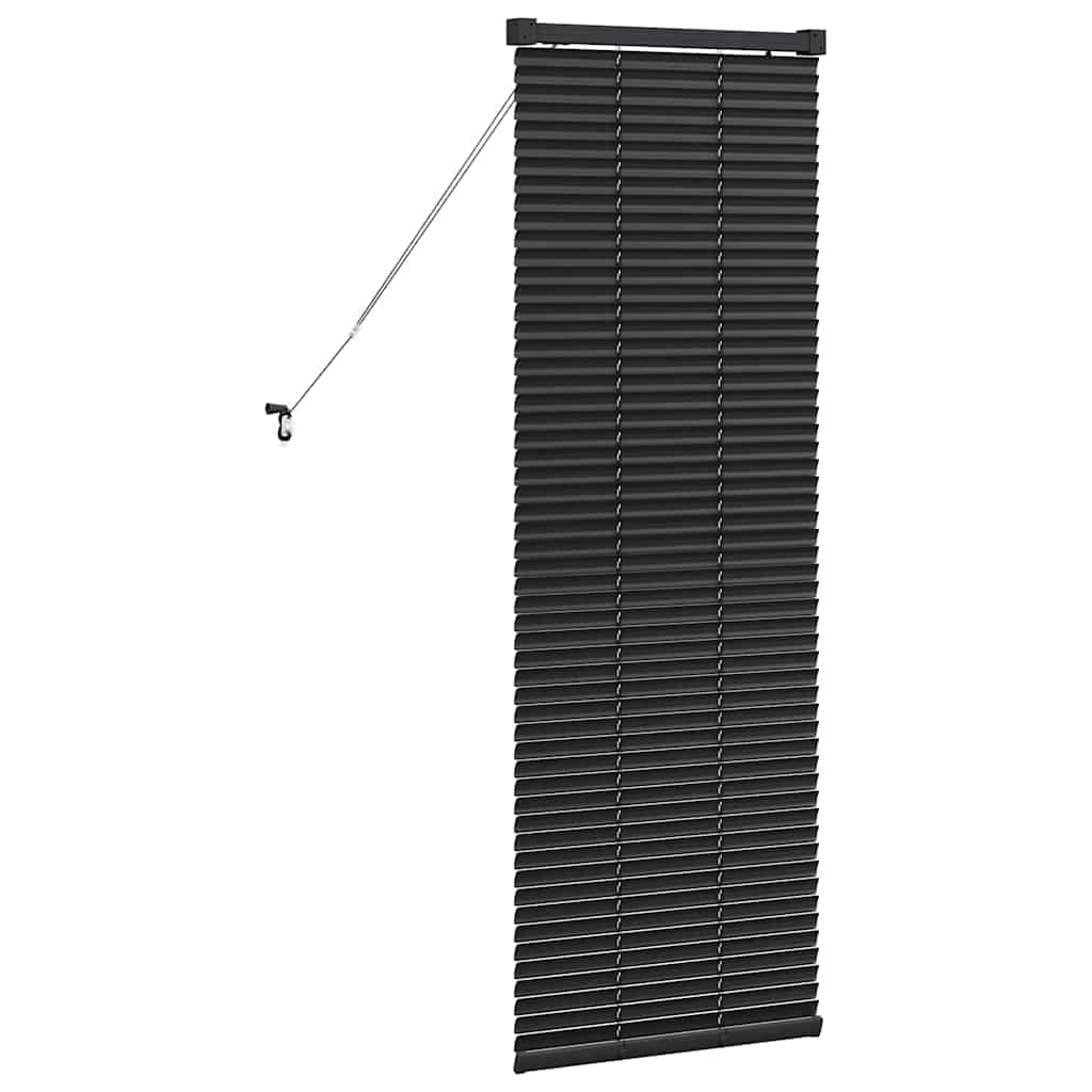 Βενετσιάνικες Ρόδες Μαύρο 130 x 55 εκ Αλουμίνιο - Pakobazaar