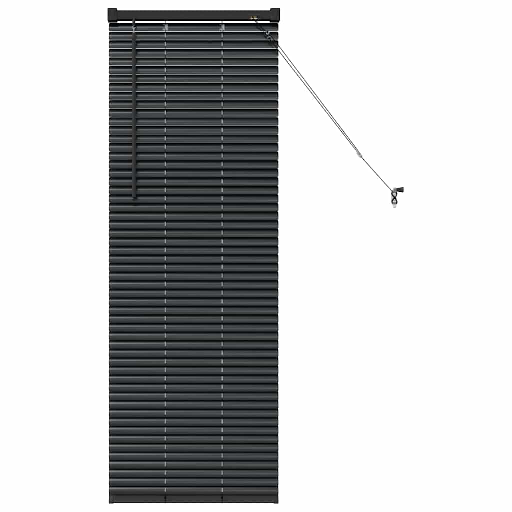 Βενετσιάνικες Ρόδες Μαύρο 130 x 55 εκ Αλουμίνιο - Pakobazaar