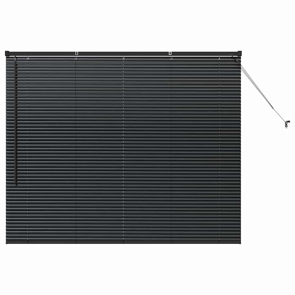 Βενετσιάνικες Ρόδες Μαύρο 130 x 155 εκ Αλουμίνιο - Pakobazaar