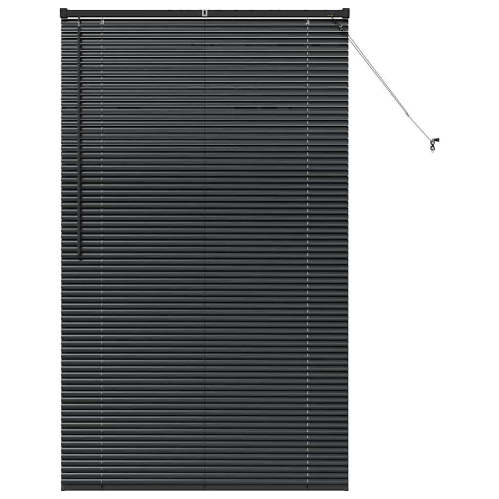 Βενετσιάνικες Ρόδες Μαύρο 175 x 105 εκ Αλουμίνιο - Pakobazaar