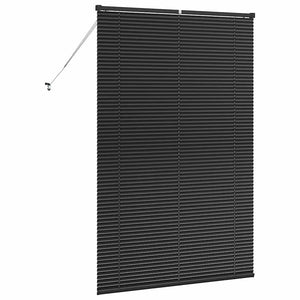 Βενετσιάνικες Ρόδες Μαύρο 175 x 120 εκ Αλουμίνιο - Pakobazaar