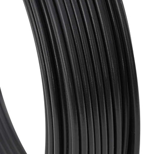 Σχοινί Περιφράξεως Ανθρακί 80 m PVC