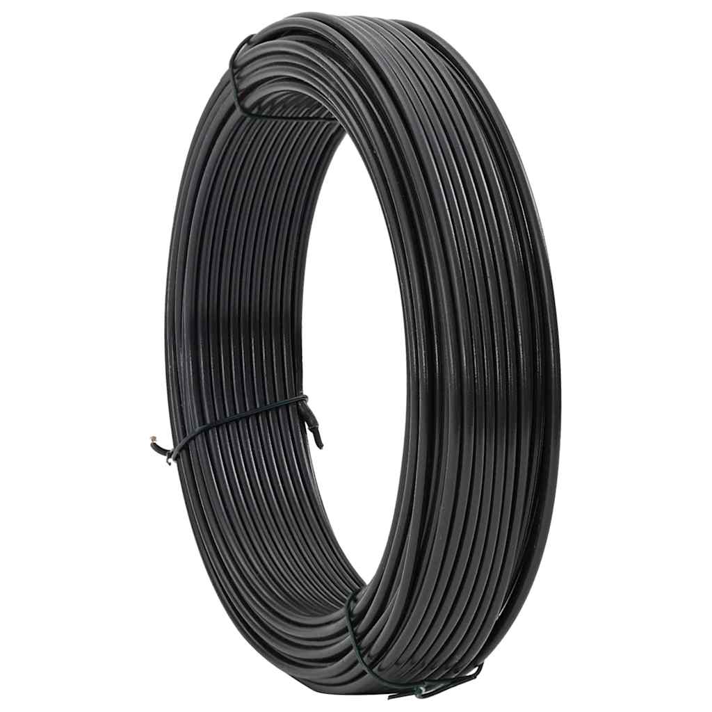 Σχοινί Περιφράξεως Ανθρακί 80 m PVC