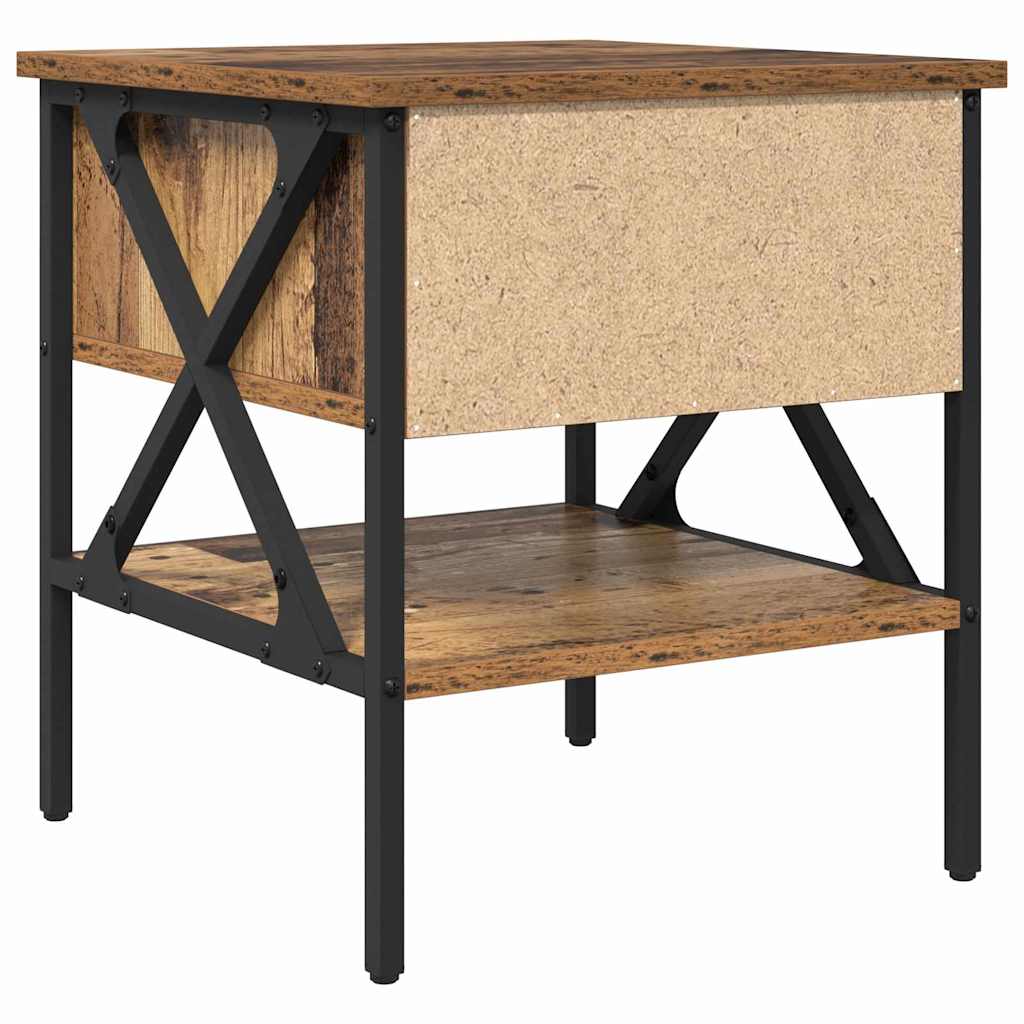 Κομοδίνο με συρτάρι Παλαιό ξύλο 40 x 42 x 45 εκ.