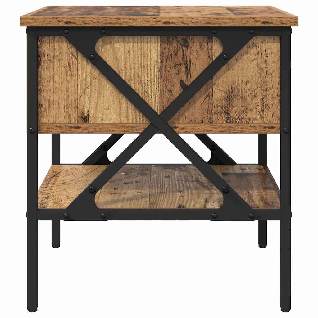 Κομοδίνο με συρτάρι Παλαιό ξύλο 40 x 42 x 45 εκ.