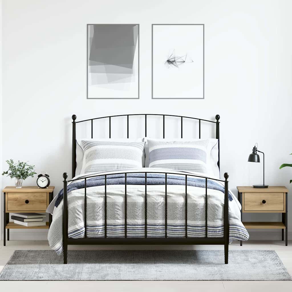 Κομοδίνο με συρτάρι 2 pcs artisan δρυς 40 x 42 x 45 εκ. - Pakobazaar