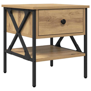 Κομοδίνο με συρτάρι 2 pcs artisan δρυς 40 x 42 x 45 εκ. - Pakobazaar