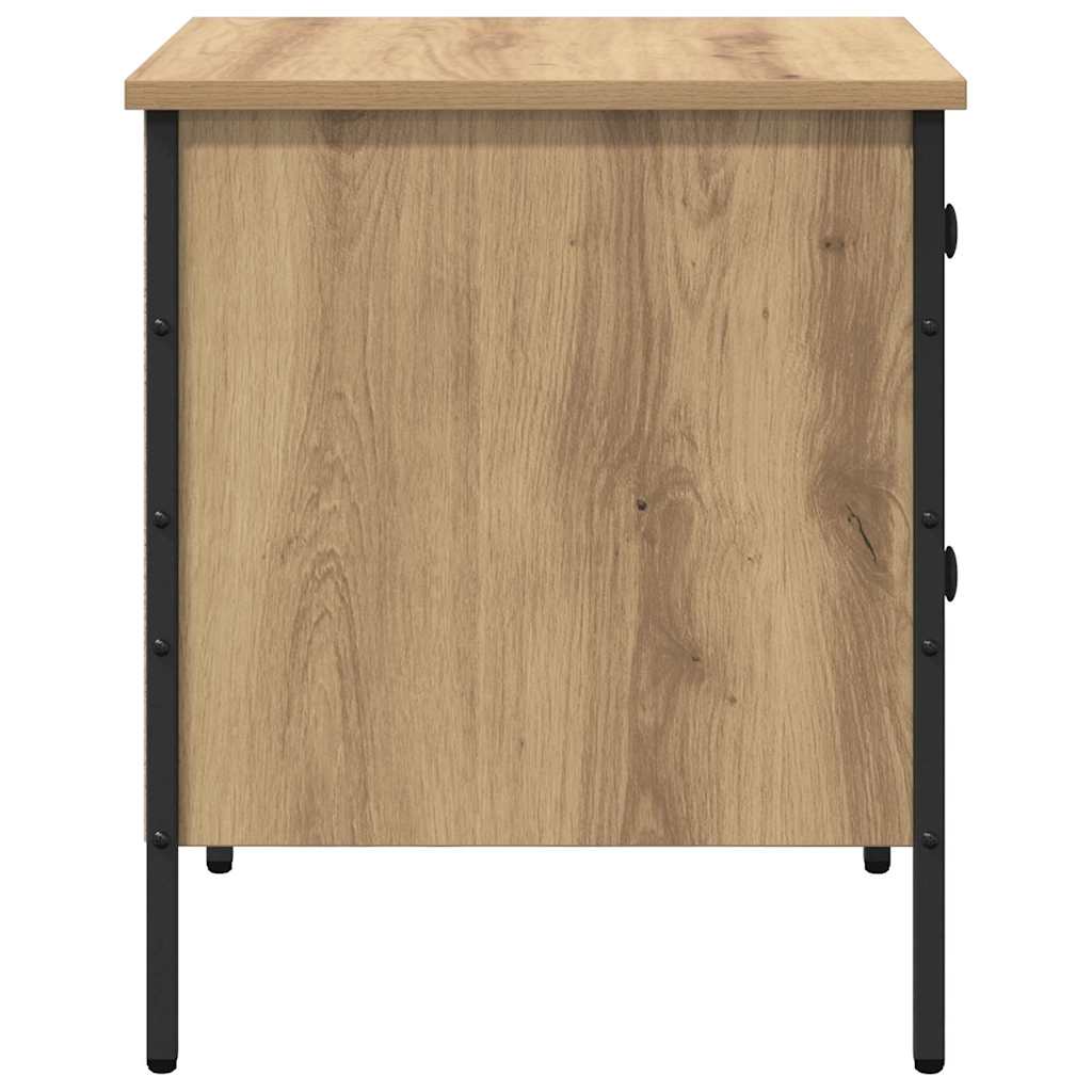 Κομοδίνο με συρτάρι artisan δρυς 40 x 42 x 50 cm - Pakobazaar