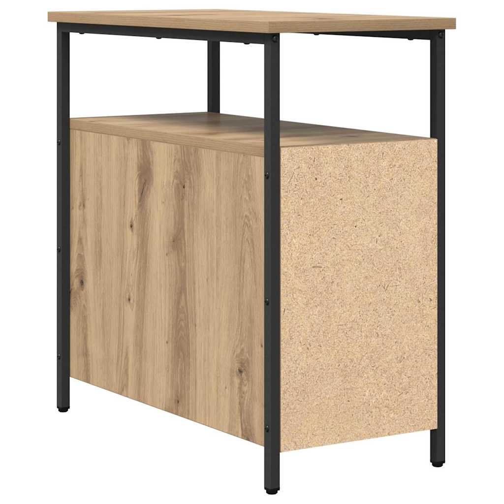 Κομοδίνο artisan δρυς 30 x 60 x 60 εκ. Επεξεργασμένο ξύλο - Pakobazaar