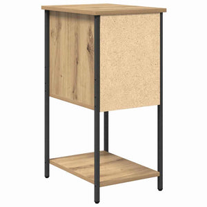 Κομοδίνο 2 pcs artisan δρυς 32 x 42 x 70 εκ Επεξεργασμένο ξύλο - Pakobazaar