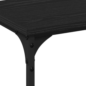 Τραπέζι κονσόλας Μαύρη δρυς 200 x 29 x 75 cm - Pakobazaar