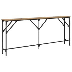 Τραπέζι κονσόλας artisan δρυς 180 x 23 x 75 cm - Pakobazaar