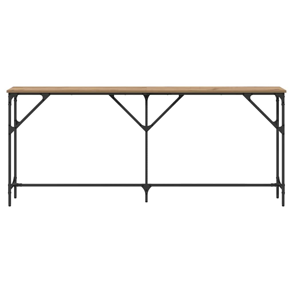 Τραπέζι κονσόλας artisan δρυς 180 x 23 x 75 cm - Pakobazaar
